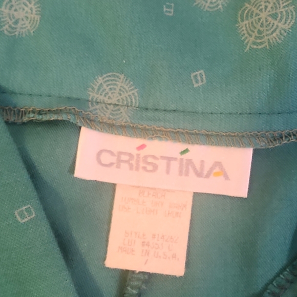 Vintage Wide Leg Cropped Palazzo Pants sm/med - Picture 8 of 9